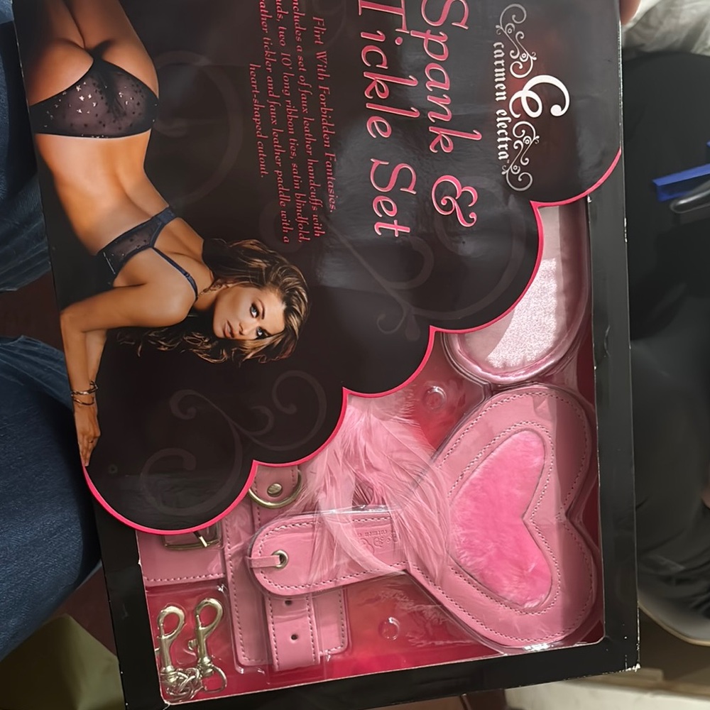 Pink Spank & Tickle Set